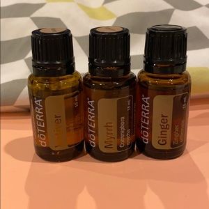3 Pack / DoTerra Essential Oils / 15ml bottles /